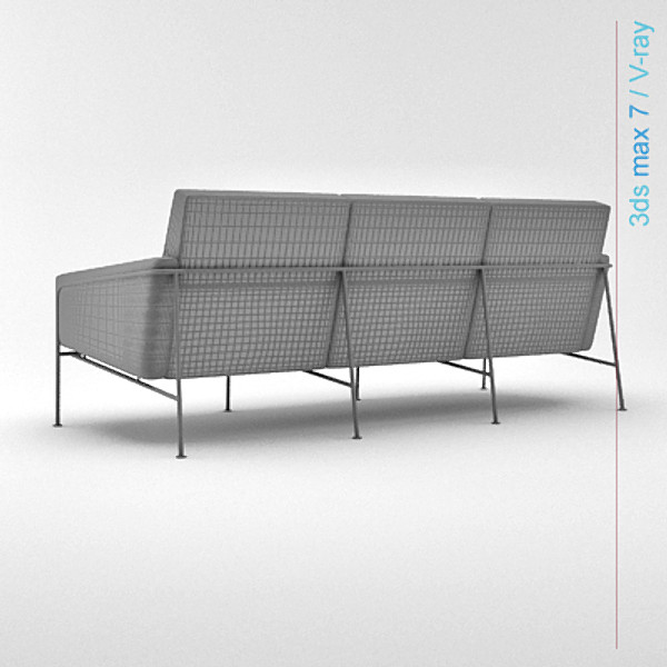 3ds design series 3 - series 3300 3 seater sofa by lajhar